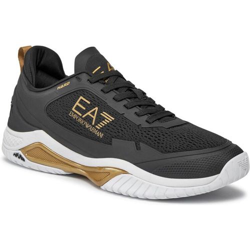 Sneakers - X8X155 XK358 R347 Black+Gold+White - EA7 Emporio Armani - Modalova