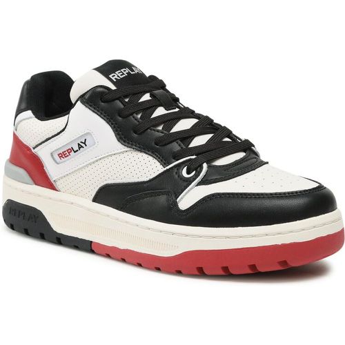 Sneakers - Gemini Perforated GMZ4S.000.C0002L Black/Off Wht/Red 3182 - Replay - Modalova