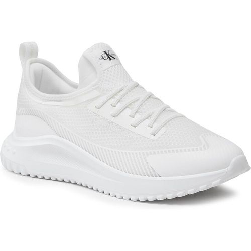 Sneakers - Eva Runner Sock Laceup YM0YM00770 Triple White 0K8 - Calvin Klein Jeans - Modalova