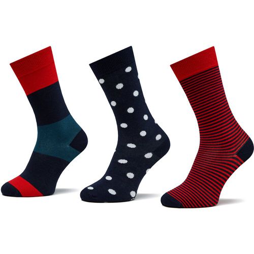 Set di 3 paia di calzini lunghi unisex - ColorBlck Dot Cr 3P PMU30007 Red 3P 255 - Pepe Jeans - Modalova