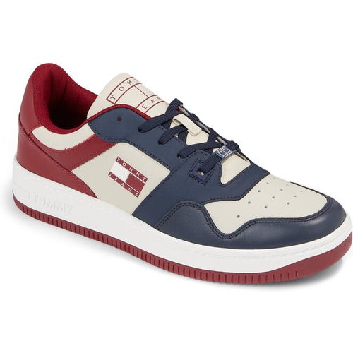 Sneakers - Tjm Basket Premium Color EM0EM01256 Twilight Navy/Rouge/Ecru C87 - Tommy Jeans - Modalova