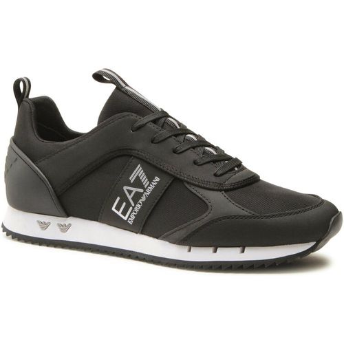 Sneakers - X8X027 XK219 Q739 Black/Silver/White - EA7 Emporio Armani - Modalova