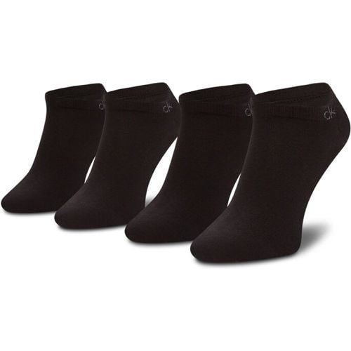 Set di 2 paia di calzini corti da uomo - 701218707 Black 001 - Calvin Klein - Modalova