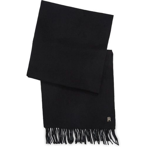 Scialle - Cashmere Chic Woven Scarf AW0AW15344 Black BDS - Tommy Hilfiger - Modalova