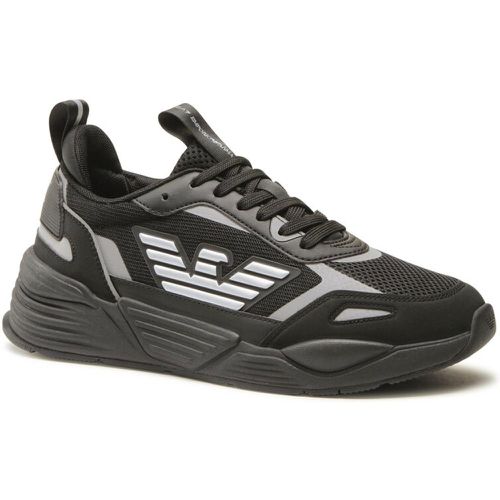 Sneakers - X8X070 XK165 M826 Triple Black/Silver - EA7 Emporio Armani - Modalova