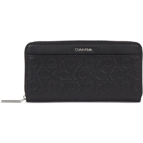 Portafoglio da donna - Ck Must Lg Z/A Wallet W/Slip Emb K60K611322 Ck Black BAX - Calvin Klein - Modalova