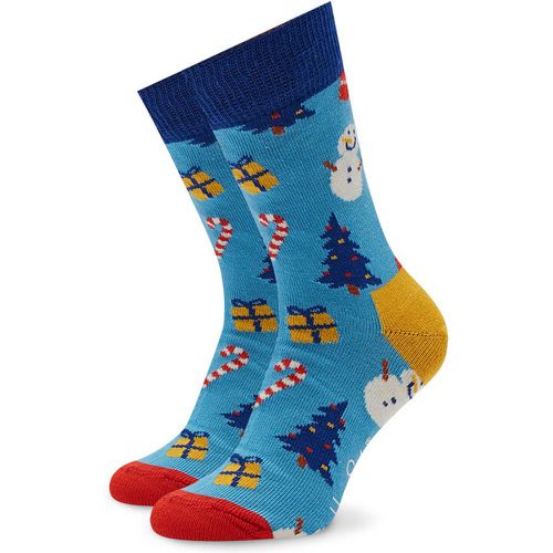 Calzini lunghi da bambini - KBIO01-6300 Blu - Happy Socks - Modalova