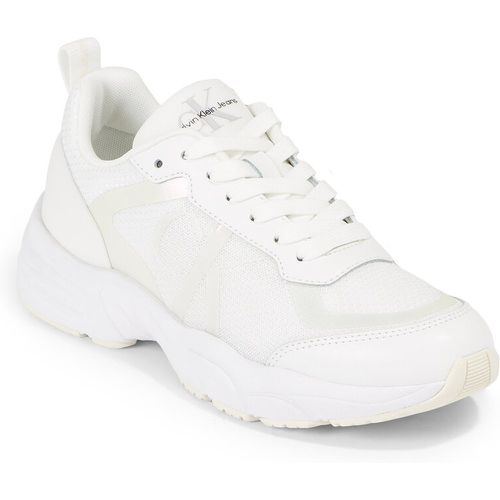 Sneakers - Retro Tennis Hyper Mesh Wn YW0YW01141 Bright White/Creamy White 01T - Calvin Klein Jeans - Modalova