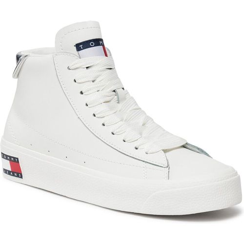 Sneakers - Tjw Vulc Leather Plat Mc EN0EN02285 Ecru YBL - Tommy Jeans - Modalova