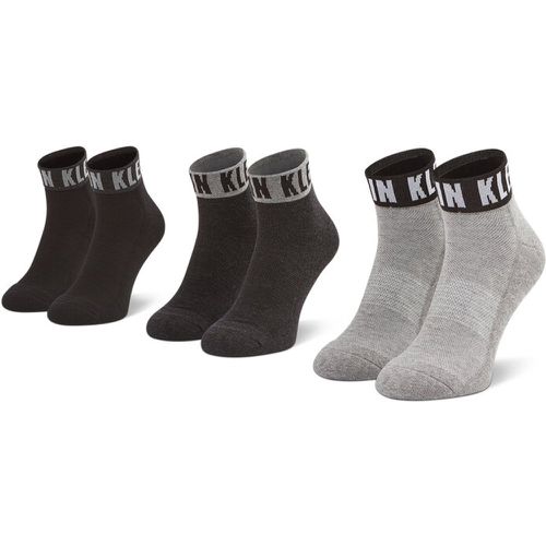 Set di 3 paia di calzini corti da uomo - 100001880 r.OS Grey Combo 003 - Calvin Klein - Modalova