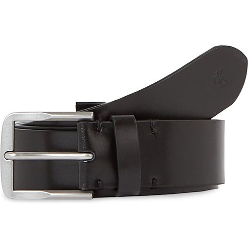 Cintura da uomo - Fl Cl Ro Lthr Belt K50K511145 Black BDS - Calvin Klein Jeans - Modalova
