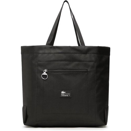 Borsetta - L Shopping Bag NU4194WE Noir Patch L51 - Lacoste - Modalova