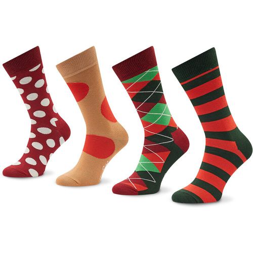 Set di 4 paia di calzini lunghi da uomo - XHCG09-4300 Multicolore - Happy Socks - Modalova