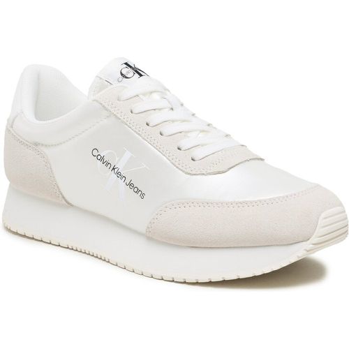 Sneakers - Retro Runner Low Laceup Ny Pearl YW0YW01056 Bright White YBR - Calvin Klein Jeans - Modalova