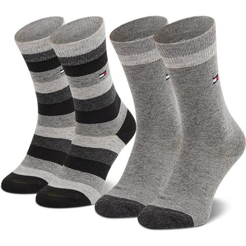 Set di 2 paia di calzini lunghi da bambini - 354009001 Black 200 - Tommy Hilfiger - Modalova
