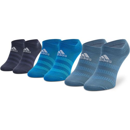 Set di 3 paia di calzini corti unisex - Light HE4996 Blue/Navy - Adidas - Modalova