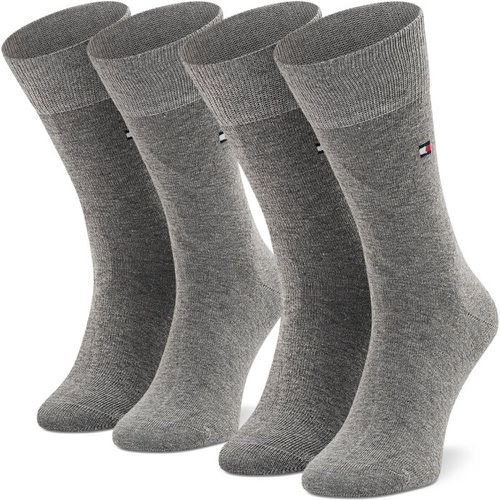 Set di 2 paia di calzini lunghi da bambini - 391334 Middle Grey Melange 758 - Tommy Hilfiger - Modalova