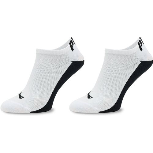 Set di 2 paia di calzini corti da uomo - Men Back Logo Sneaker 2P 938011 White / Black 02 - Puma - Modalova
