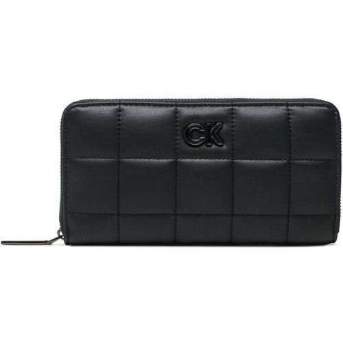 Portafoglio grande da donna - Re-Lock Quilt Wallet Lg K60K610494 BAX - Calvin Klein - Modalova