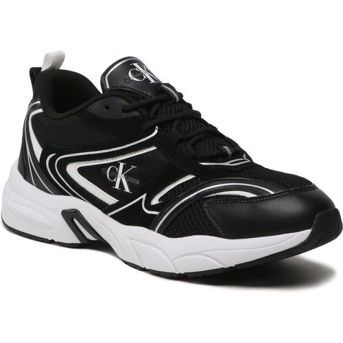 Sneakers - Retro Tennis Su-Mesh YM0YM00589 Black/White BEH - Calvin Klein Jeans - Modalova