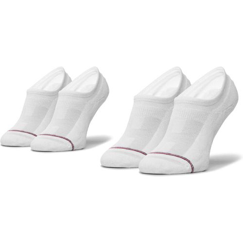 Set di 2 paia di calzini corti da uomo - 100001095 White 300 - Tommy Hilfiger - Modalova