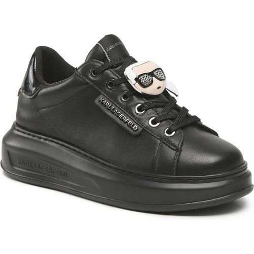 Sneakers - KL62576K Black Lthr/Mono - Karl Lagerfeld - Modalova
