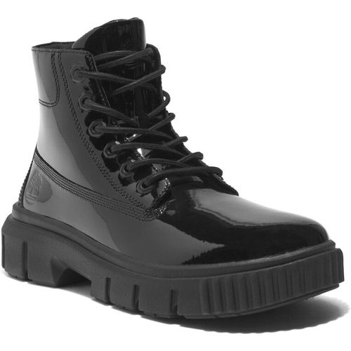 Stivaletti - Greyfield Leather Boot TB0A2QK80151 Blk FullGrain Patent - Timberland - Modalova