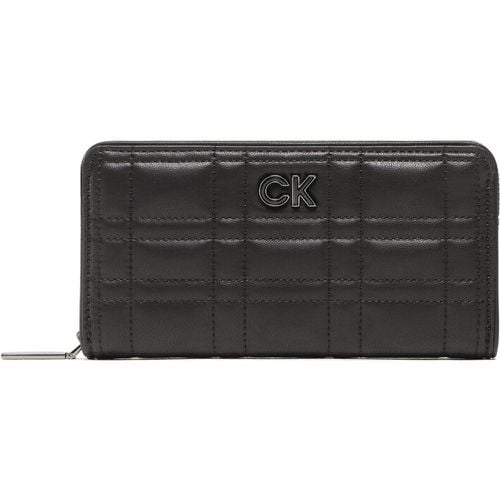 Portafoglio grande da donna - Re-Lock Quilt Z/A Wallet Lg K60K609912 BAX - Calvin Klein - Modalova