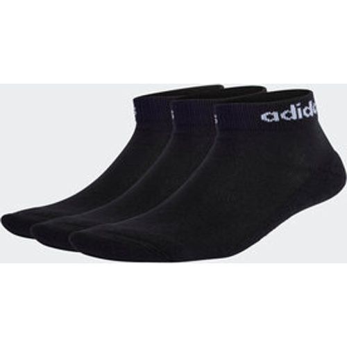 Linear Ankle Socks Cushioned Socks 3 Pairs IC1303 - Adidas - Modalova