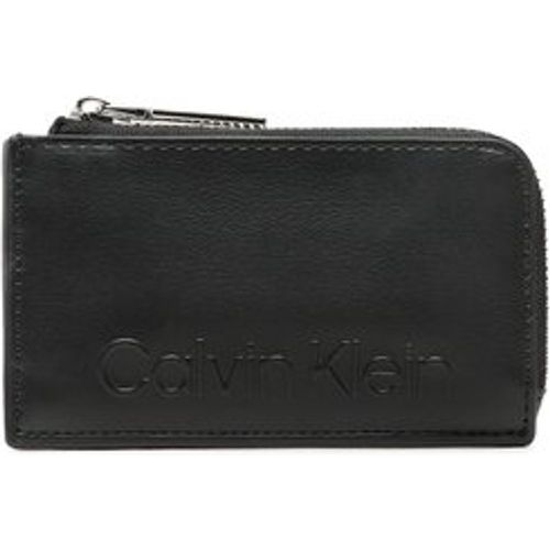 Ck Set Cardholder W/Zip K60K610465 - Calvin Klein - Modalova