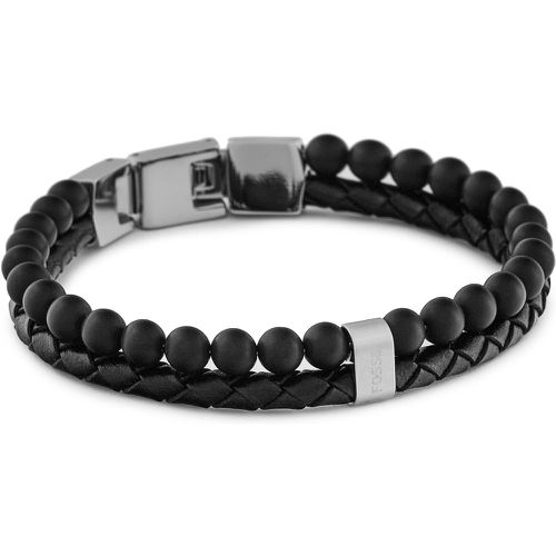 Bracciale Fossil JF02763040 Nero - Fossil - Modalova