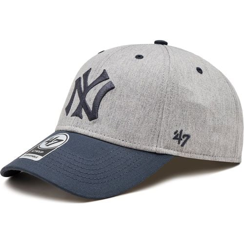 Cappellino Mlb New York Yankees Maulden Tt Snap '47 Mvp BCPTN-MLDTT17KHP-GY10 Grey - 47 Brand - Modalova