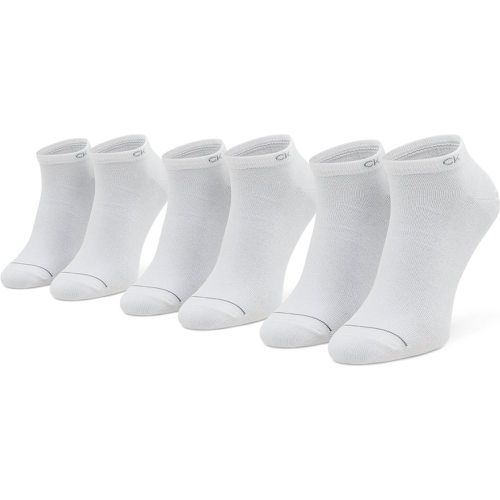 Set di 3 paia di calzini corti da uomo 701218718 White 002 - Calvin Klein - Modalova