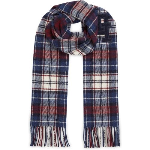 Sciarpa Th Monogram Tartan Scarf AM0AM11984 - Tommy Hilfiger - Modalova