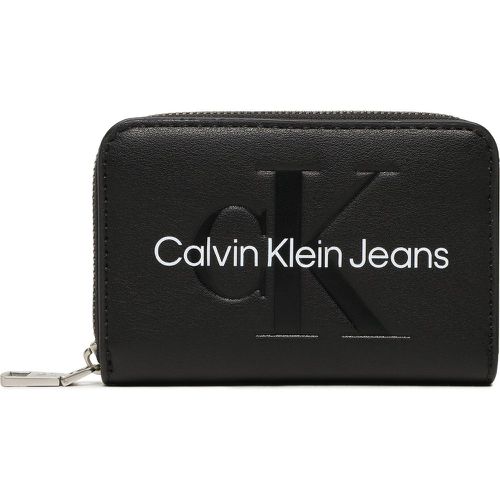 Portafoglio piccolo da donna Sculpted Med Zip Around K60K610405 - Calvin Klein Jeans - Modalova