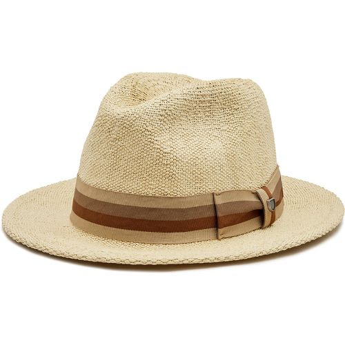 Cappello Roma Straw Fedora 11614 - brixton - Modalova