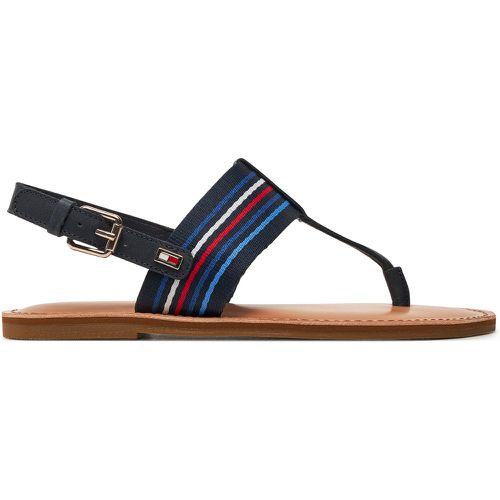 Sandali Flat Sandal Stripes FW0FW07924 - Tommy Hilfiger - Modalova