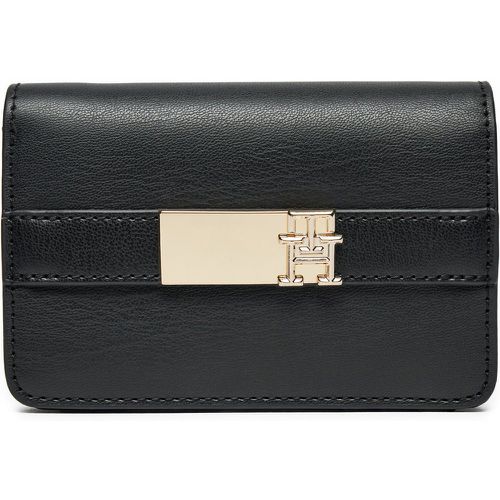 Portafoglio grande da donna Th Heritage Slim Med Wallet AW0AW16916 - Tommy Hilfiger - Modalova