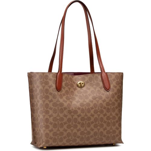 Borsetta Cc Sig Willow Tote C0693 - Coach - Modalova