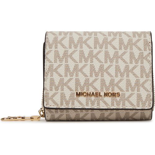 Portafoglio piccolo da donna 32S5G8ED8B Écru - MICHAEL Michael Kors - Modalova