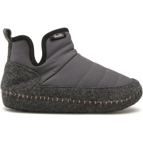 Pantofole Boot New Wool UNBOW685 Dark Grey - Nuvola - Modalova