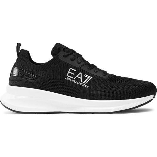 Sneakers X8X149 XK349 N763 Black/Silver - EA7 Emporio Armani - Modalova