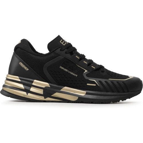 Sneakers X8X094 XK239 M701 Triple Black/Gold Training - EA7 Emporio Armani - Modalova