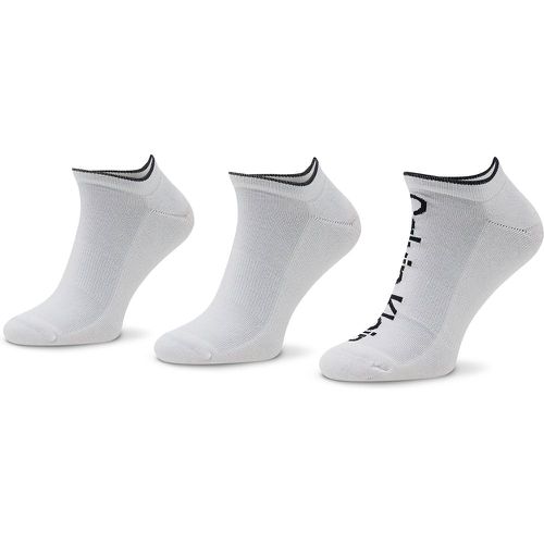 Set di 3 paia di calzini lunghi da uomo 701218724 White 002 - Calvin Klein - Modalova