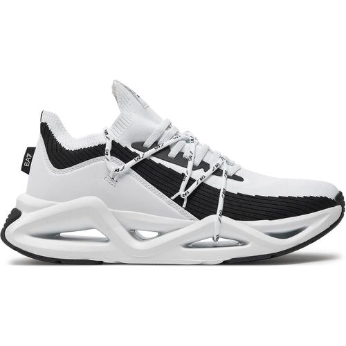 Sneakers X8X087 XK227 K681 Op.White+Black - EA7 Emporio Armani - Modalova