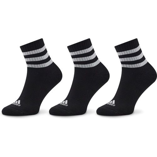 Calzini corti unisex 3-Stripes Cushioned Sportswear Mid-Cut Socks 3 Pairs IC1317 - Adidas - Modalova