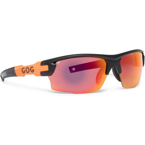 Occhiali da sole Steno E540-4 Matt Black/Orange - GOG - Modalova