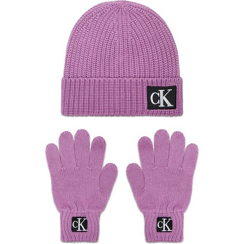 Set di Cappello e Guanti IU0IU00394 - Calvin Klein Jeans - Modalova