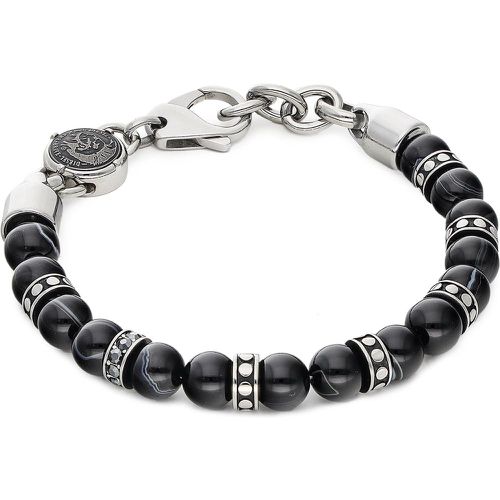 Bracciale Diesel DX1163040 Nero - Diesel - Modalova