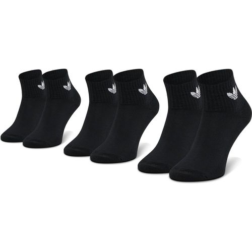 Set di 3 paia di calzini lunghi unisex Mid-Cut Crew FM0643 Black - Adidas - Modalova